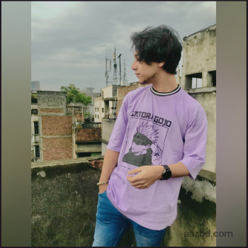 Satoru Gojo T-Shirt - Premium Cotton - AAZ Bangladesh