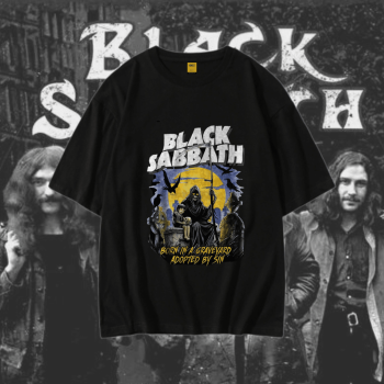 Black Sabbath T-Shirt - Premium Cotton - AAZ Bangladesh