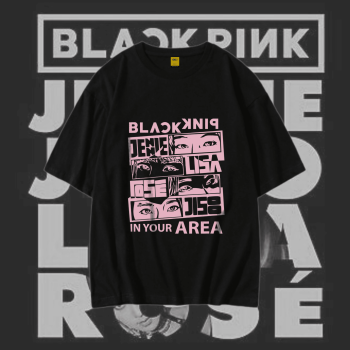 Black Pink T-Shirt - Premium Cotton - AAZ Bangladesh