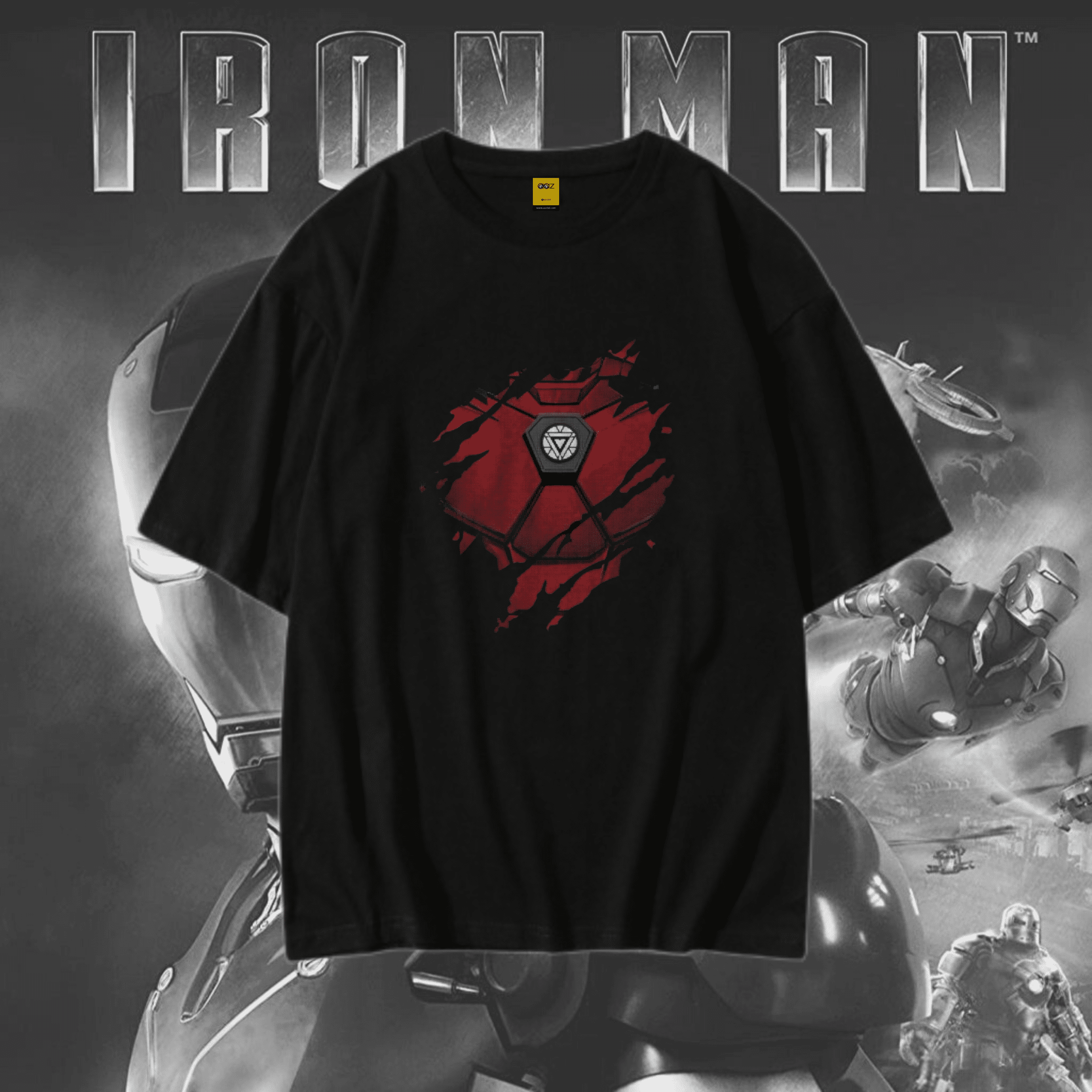 Iron Man T-Shirt - Premium Cotton - AAZ Bangladesh