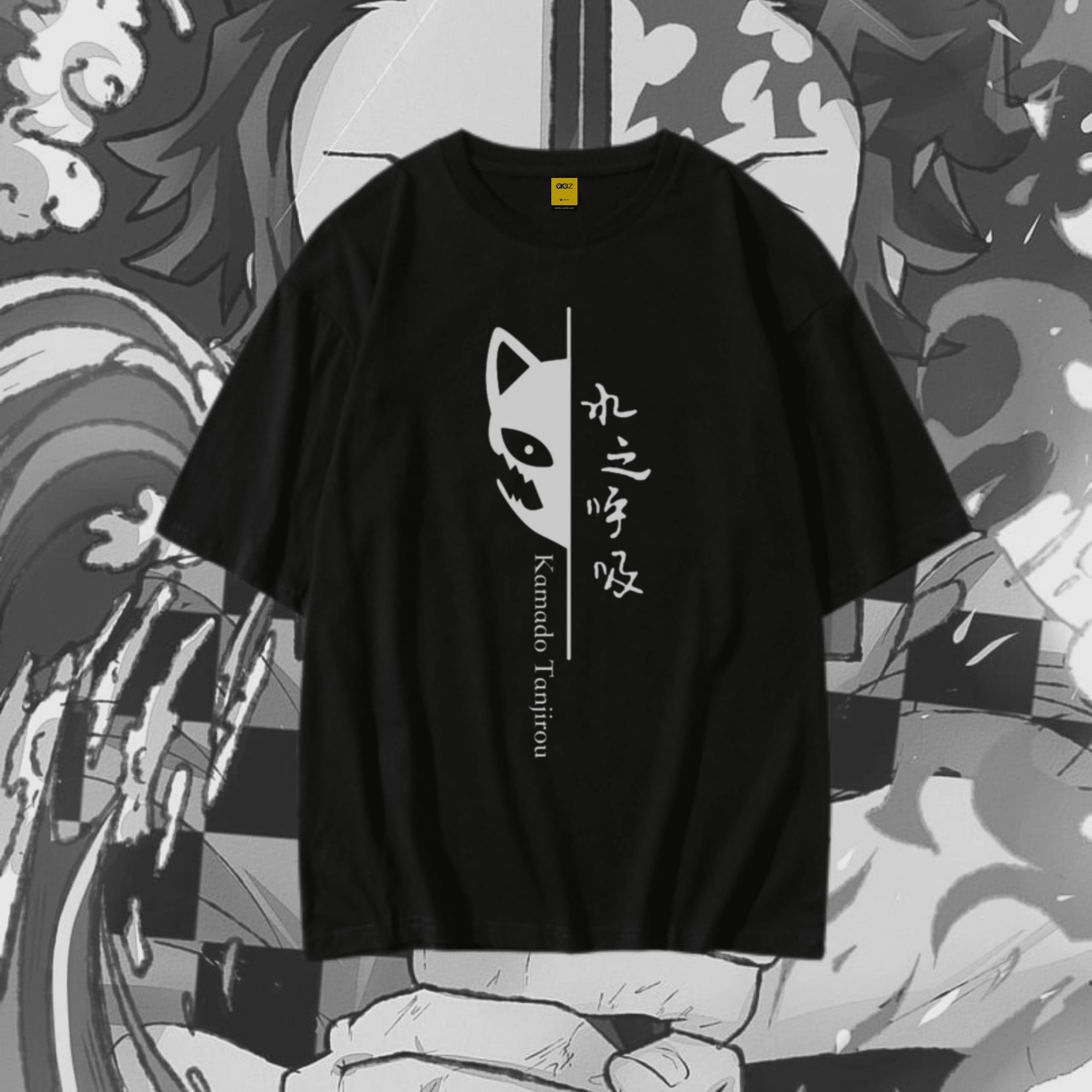 Kamado Tanjiro T-Shirt - Premium Cotton - AAZ Bangladesh