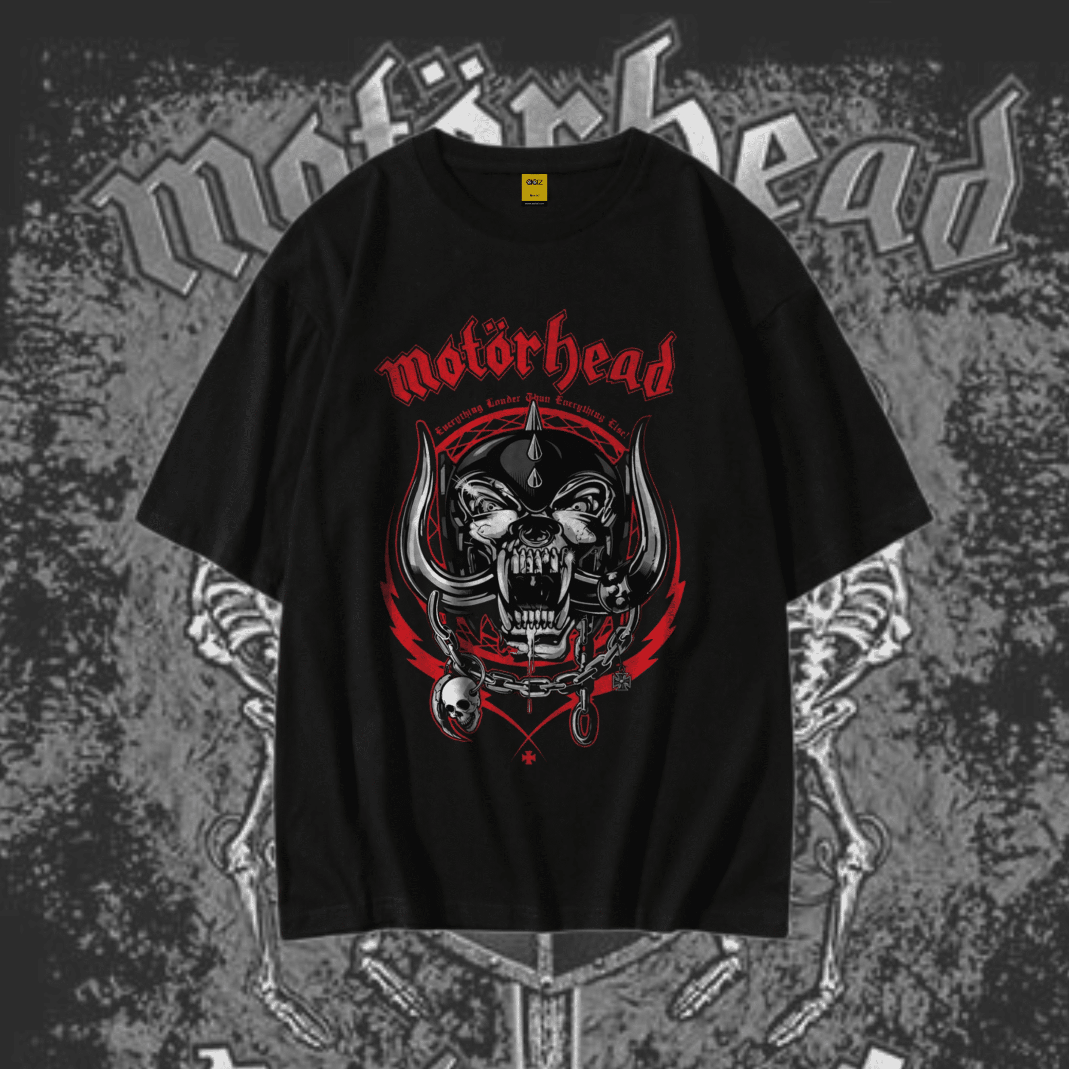 Motorhead T-Shirt - Premium Cotton - AAZ Bangladesh