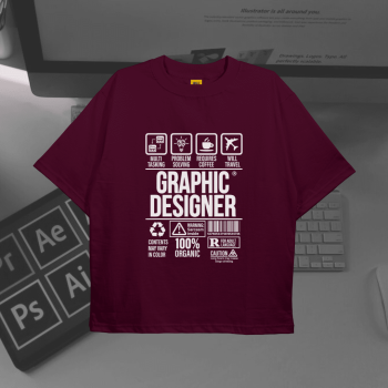 Graphics Designer T-Shirt - Premium Cotton - AAZ Bangladesh