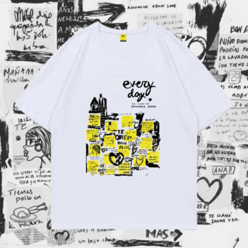 Notes T-Shirt - Premium Cotton - AAZ Bangladesh