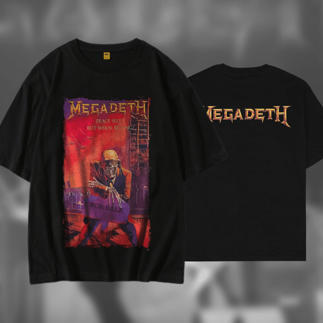 Megadeath 03 T-Shirt - Premium Cotton - AAZ Bangladesh