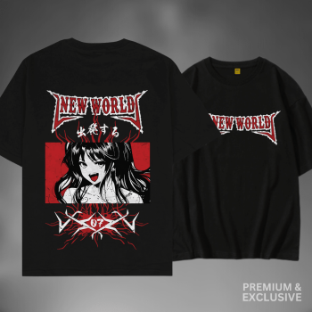 New World T-Shirt - Premium Cotton - AAZ Bangladesh