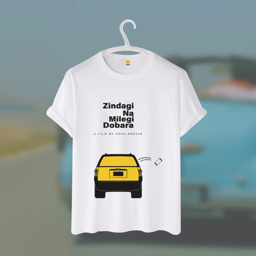 Zindagi na milegi dobara T-Shirt - Premium Cotton - AAZ Bangladesh