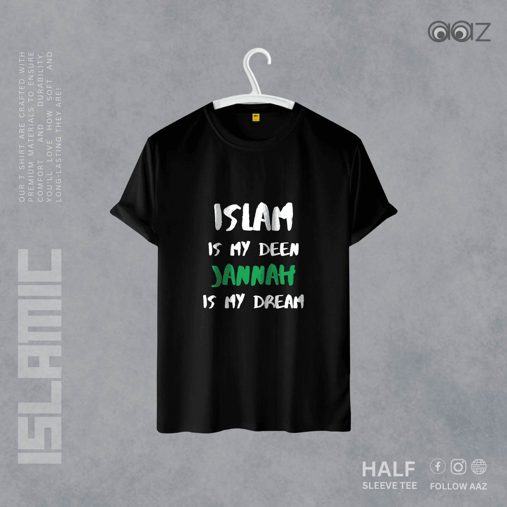 Jannah T-Shirt - Premium Cotton - AAZ Bangladesh
