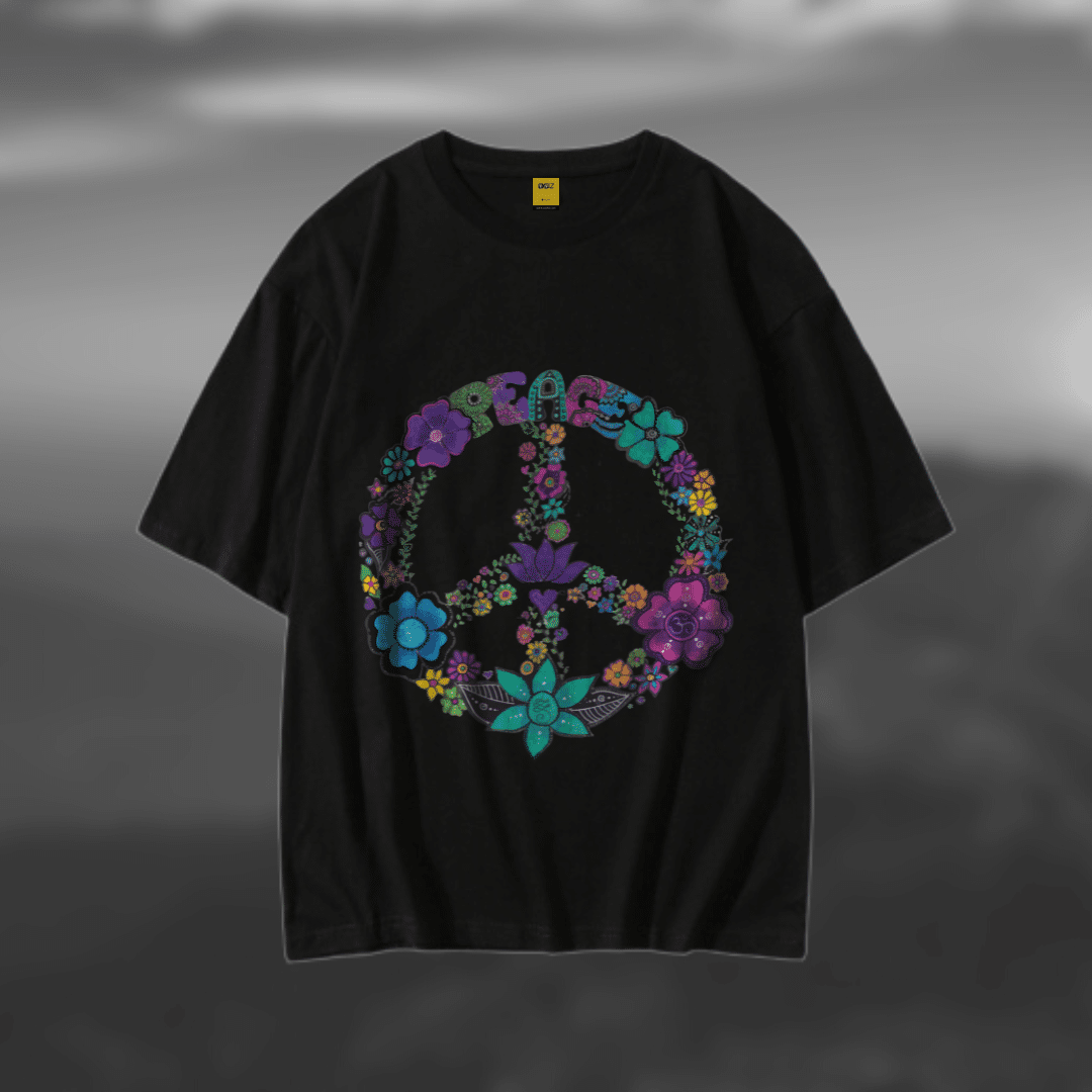 Peace T-Shirt - Premium Cotton - AAZ Bangladesh