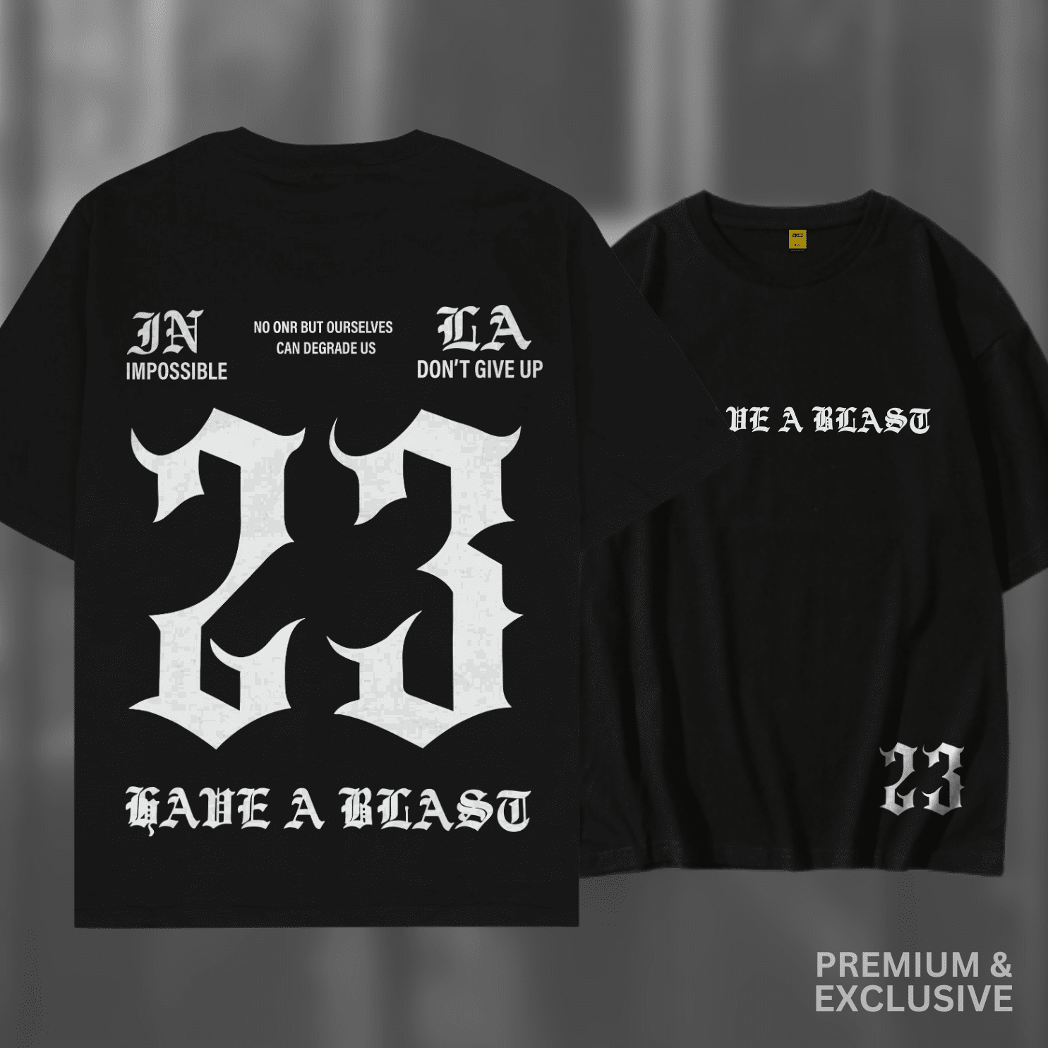 23 02 T-Shirt - Premium Cotton - AAZ Bangladesh