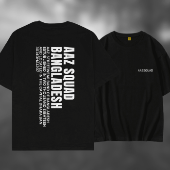 AAZ Squad 07 Drop - Premium Cotton - AAZ Bangladesh