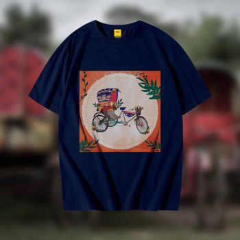 Rickshaw 02 T-Shirt - Premium Cotton - AAZ Bangladesh