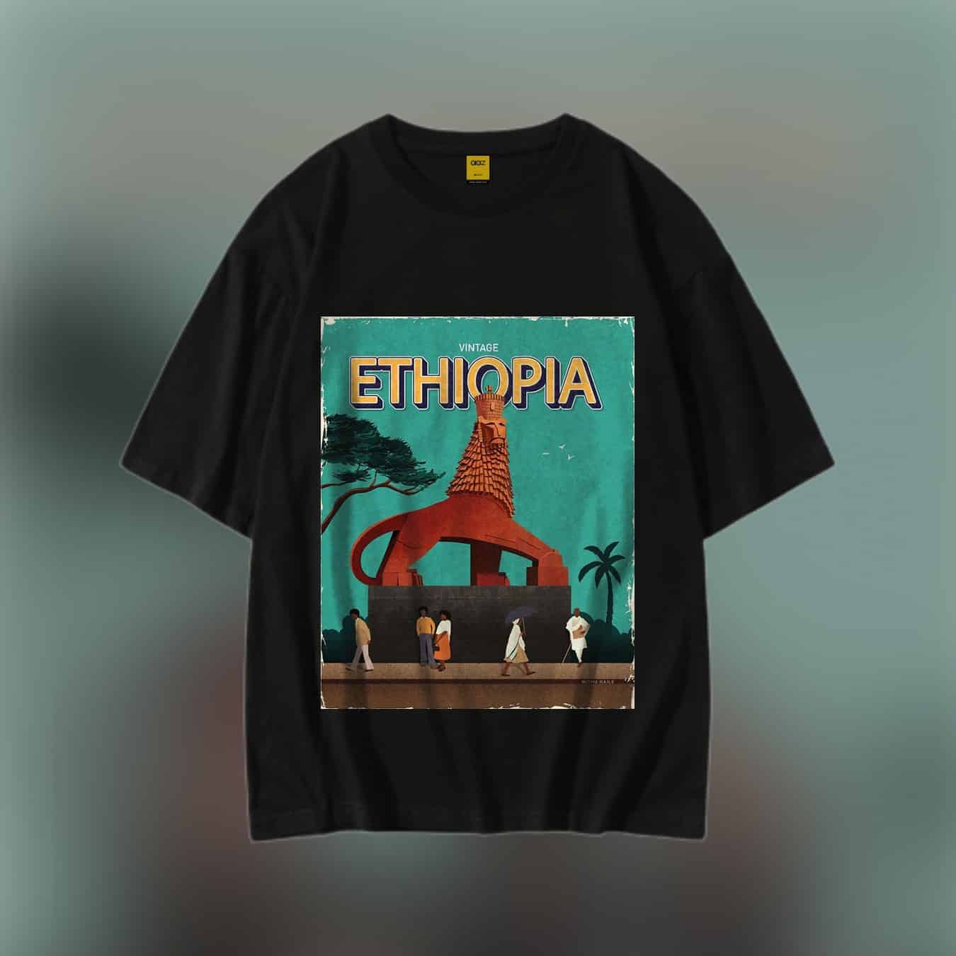 Ethiopia T-Shirt - Premium Cotton - AAZ Bangladesh