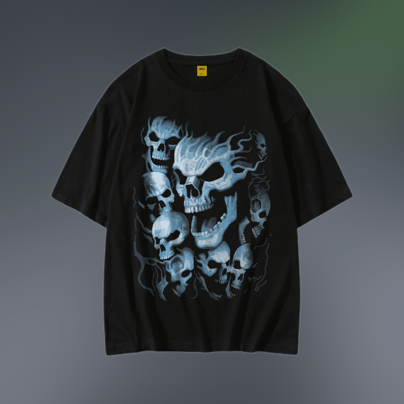 Skull 02 T-Shirt - Premium Cotton - AAZ Bangladesh