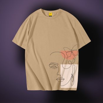 Liner Girl T-Shirt - Premium Cotton - AAZ Bangladesh