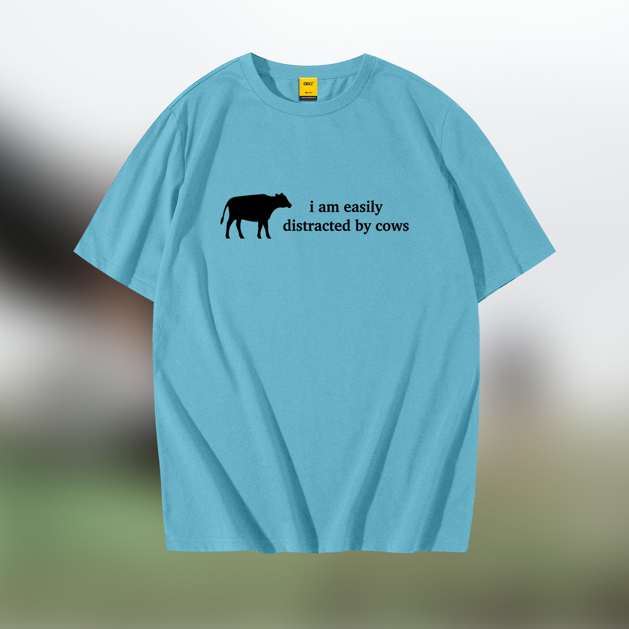 Cow 02 T-Shirt - Premium Cotton - AAZ Bangladesh