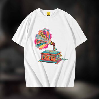 Gramophone T-Shirt - Premium Cotton - AAZ Bangladesh