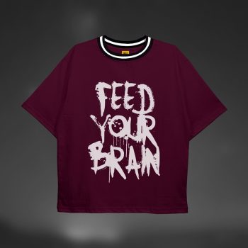 Feed Your Brain Drop - Premium Cotton - AAZ Bangladesh