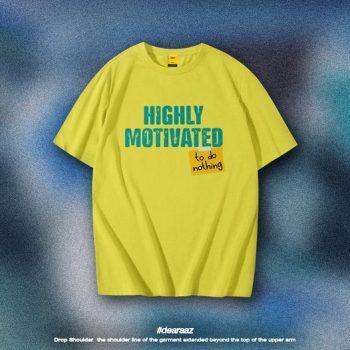 Highly Motivated T-Shirt - Premium Cotton - AAZ Bangladesh