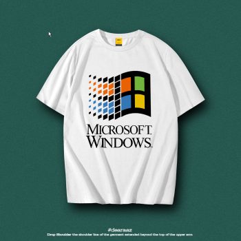 Windows 02 T-Shirt - Premium Cotton - AAZ Bangladesh