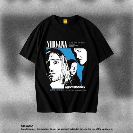 Nevermind:Nirvana T-Shirt - Premium Cotton - AAZ Bangladesh