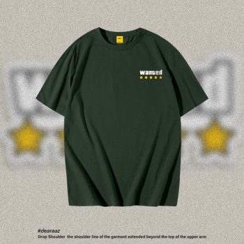 Wanted 02 T-Shirt - Premium Cotton - AAZ Bangladesh