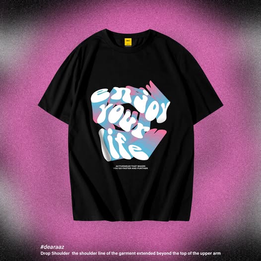 Enjoy Your Life T-Shirt - Premium Cotton - AAZ Bangladesh