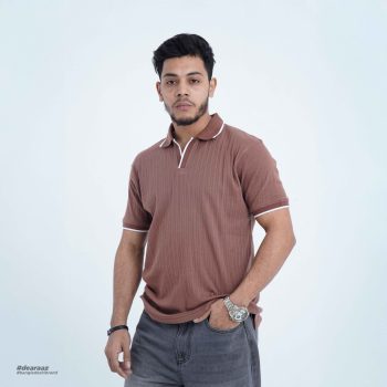Rose Taupe T-Shirt - Premium Cotton - AAZ Bangladesh