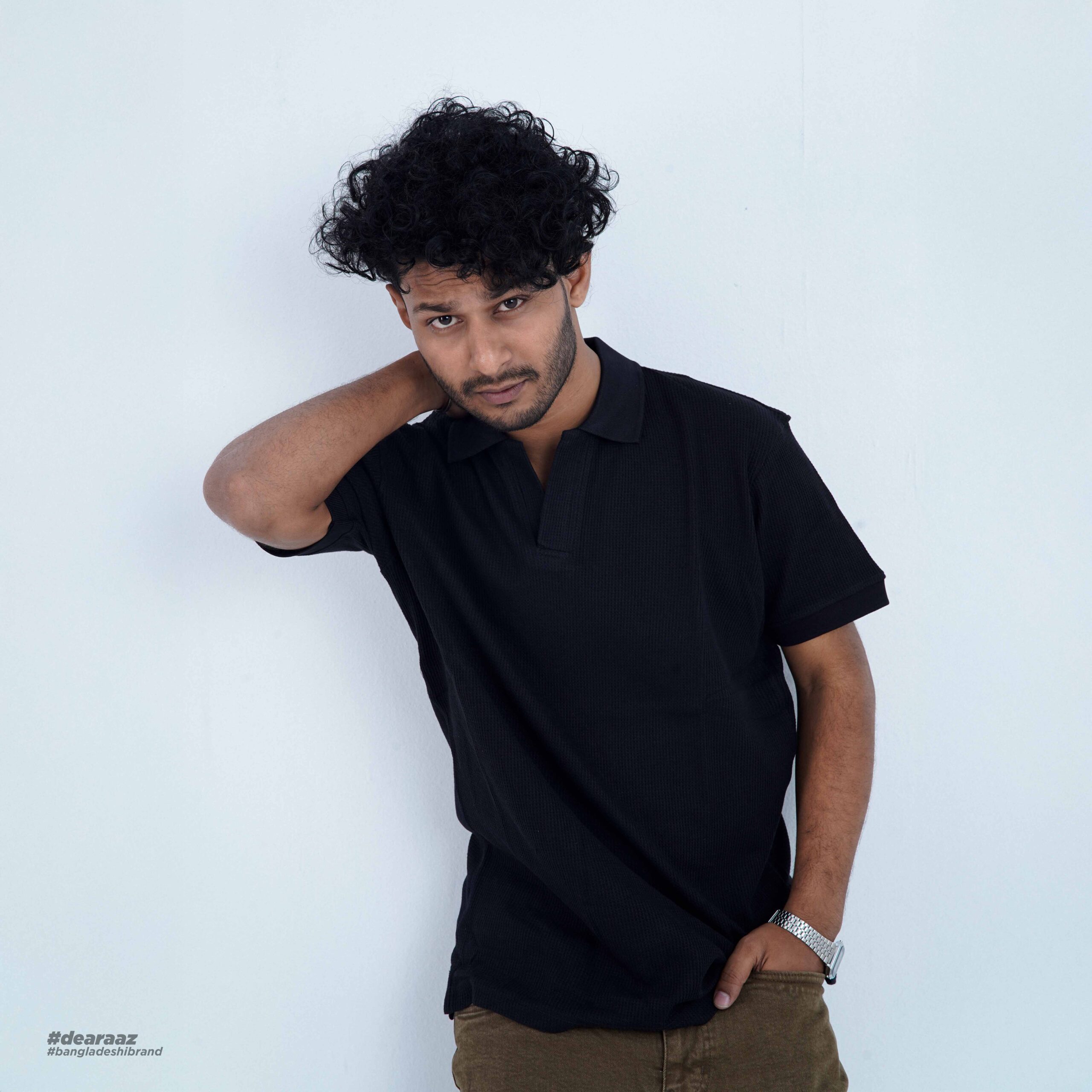 Black Polo - Premium Cotton - AAZ Bangladesh