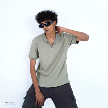Cyan Polo - Premium Cotton - AAZ Bangladesh
