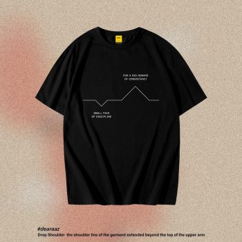 Discipline T-Shirt - Premium Cotton - AAZ Bangladesh
