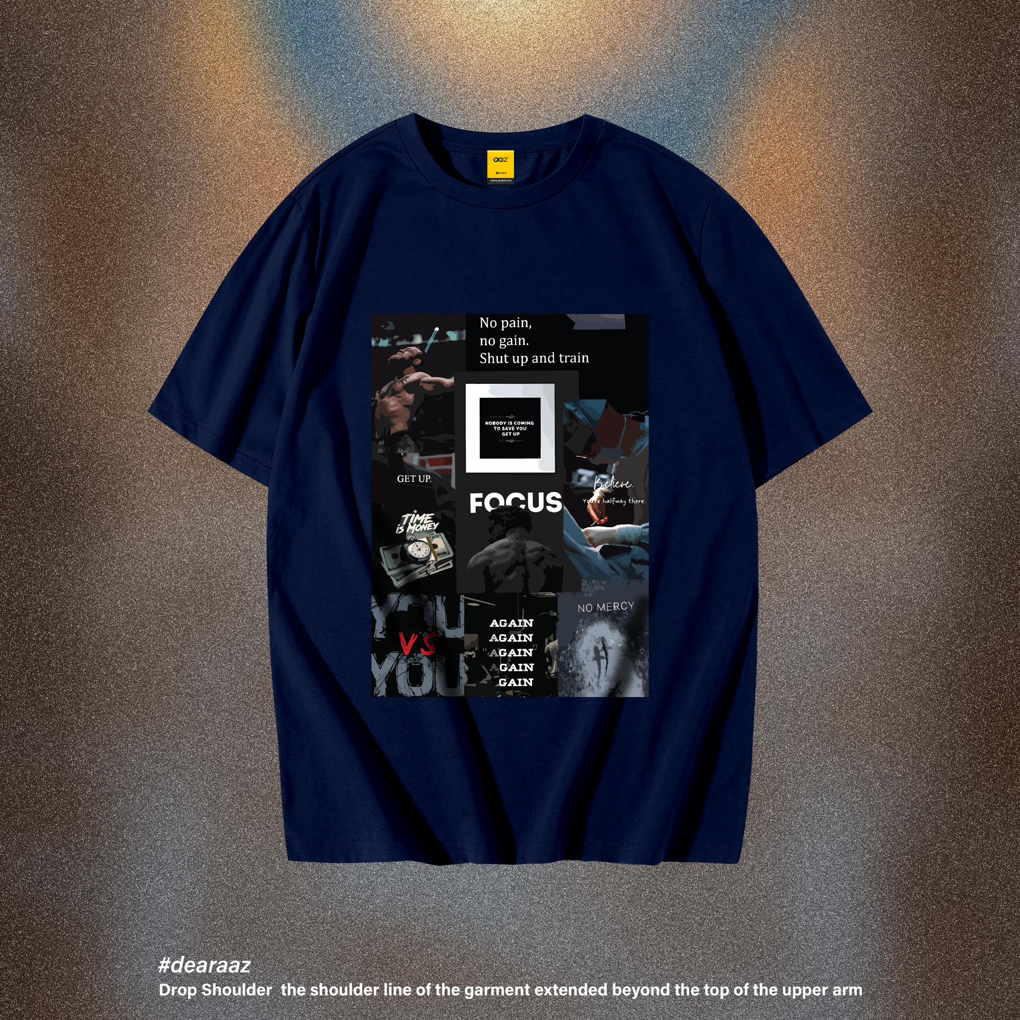 Focus 03 T-Shirt - Premium Cotton - AAZ Bangladesh