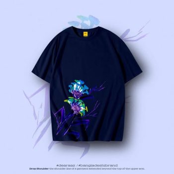 Blue Burst T-Shirt - Premium Cotton - AAZ Bangladesh