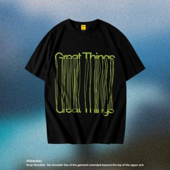 Great Things T-Shirt - Premium Cotton - AAZ Bangladesh