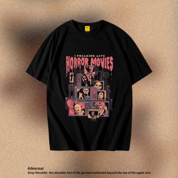 Horror Movie T-Shirt - Premium Cotton - AAZ Bangladesh