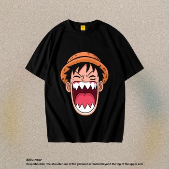 Luffy 02 T-Shirt - Premium Cotton - AAZ Bangladesh