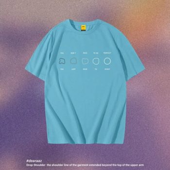 Drop Shoulder T-Shirt (Perfect 02 - Premium Quality - AAZ Bangladesh