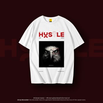 Hustle T-Shirt - Premium Cotton - AAZ Bangladesh