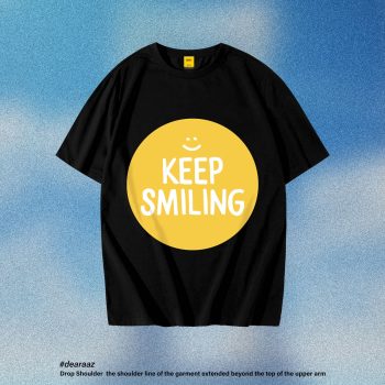 Keep Smiling T-Shirt - Premium Cotton - AAZ Bangladesh