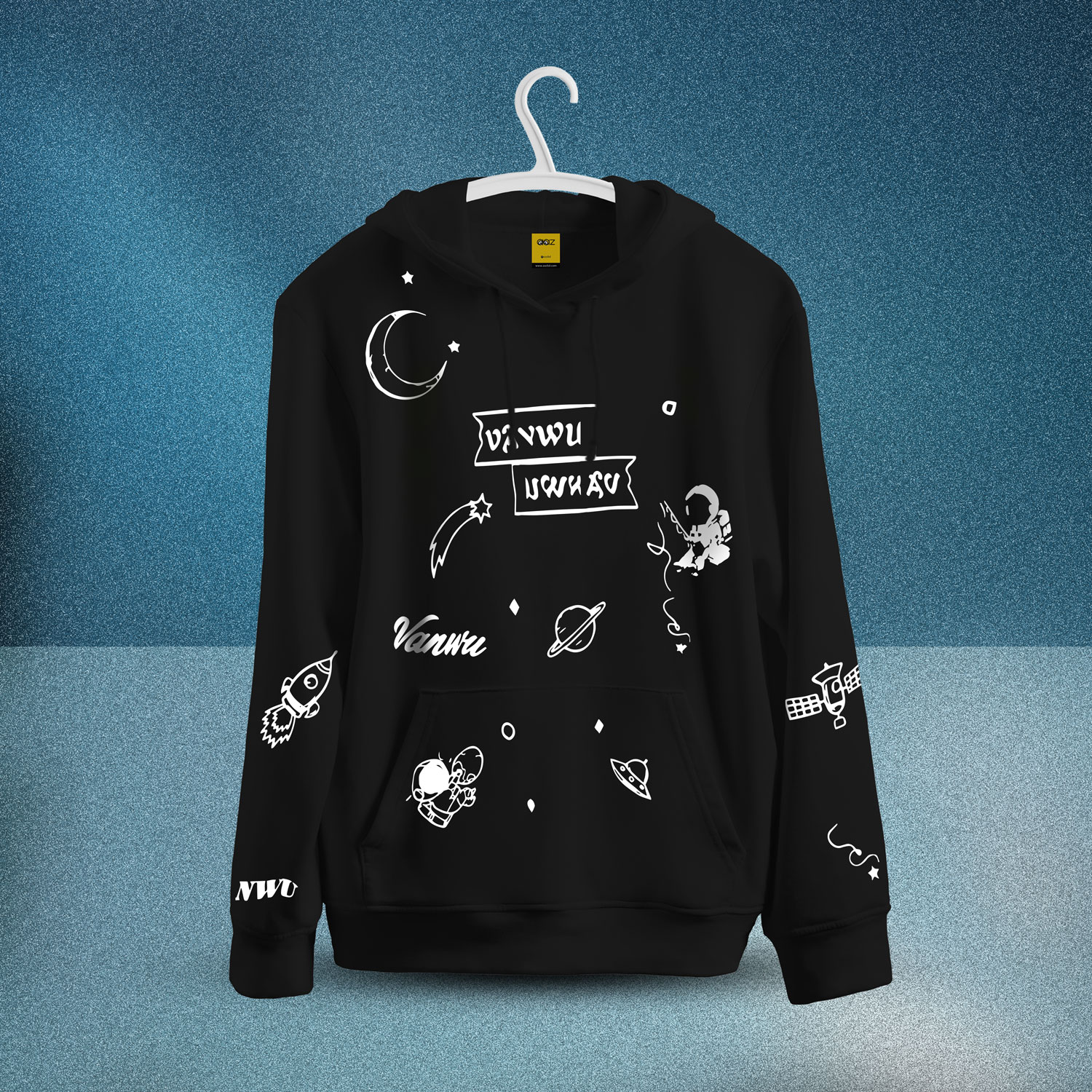 Space 03 Hoodie - Premium Cotton - AAZ Bangladesh