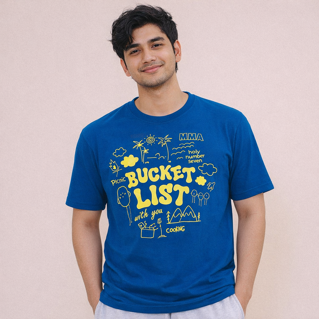 Bucket List Half - Premium Cotton - AAZ Bangladesh
