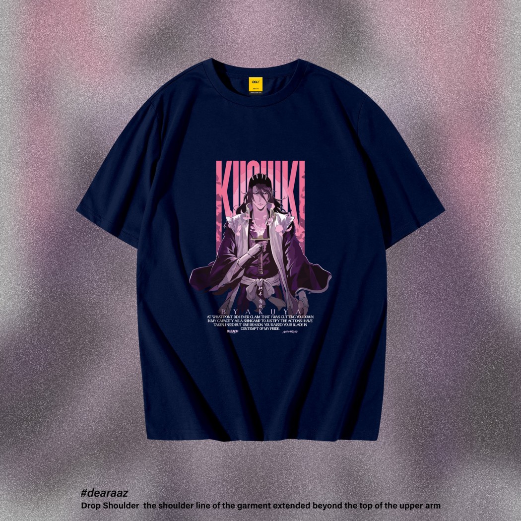 Byakuya Kuchiki T-Shirt - Premium Cotton - AAZ Bangladesh