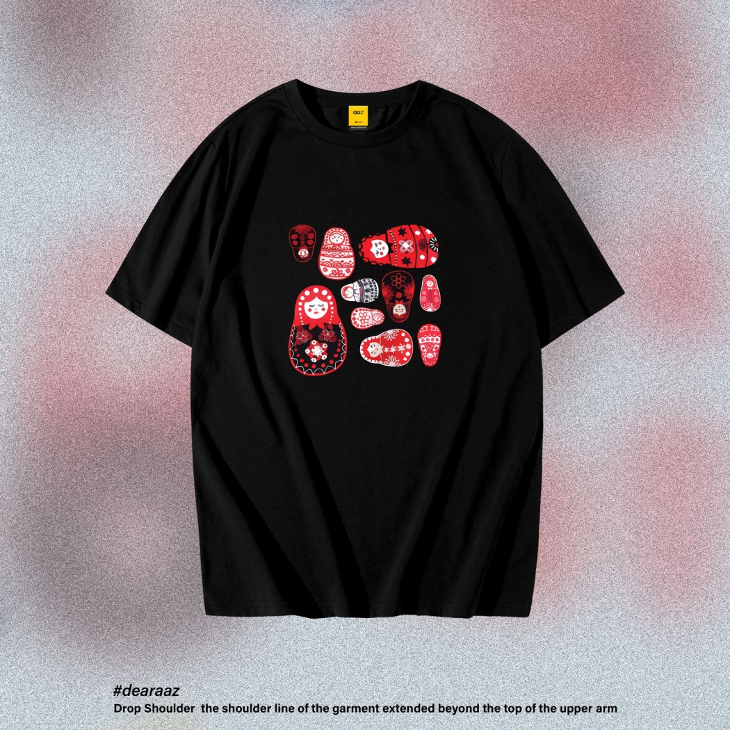 Matryoshka Doll T-Shirt - Premium Cotton - AAZ Bangladesh
