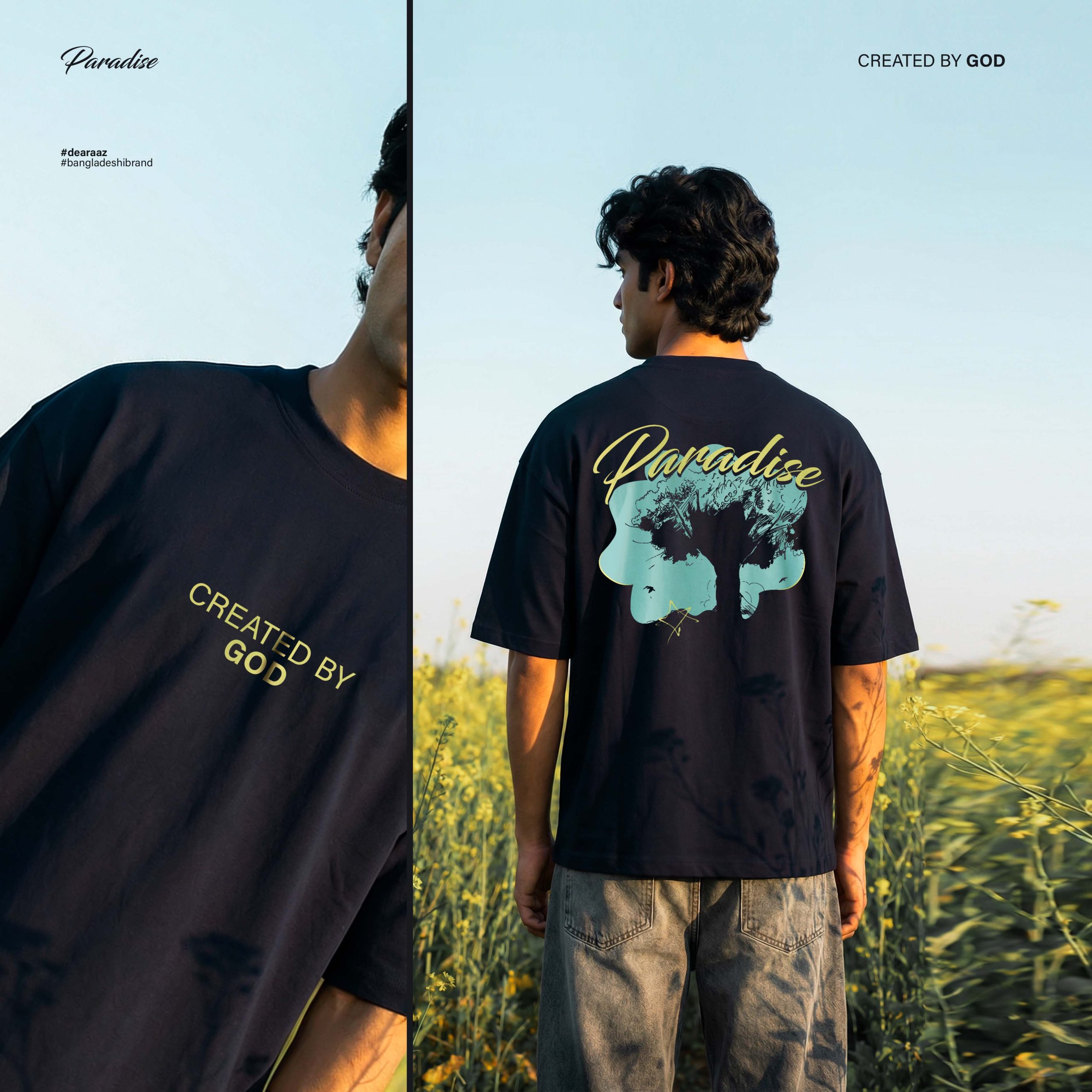 Paradise 02 T-Shirt - Premium Cotton - AAZ Bangladesh