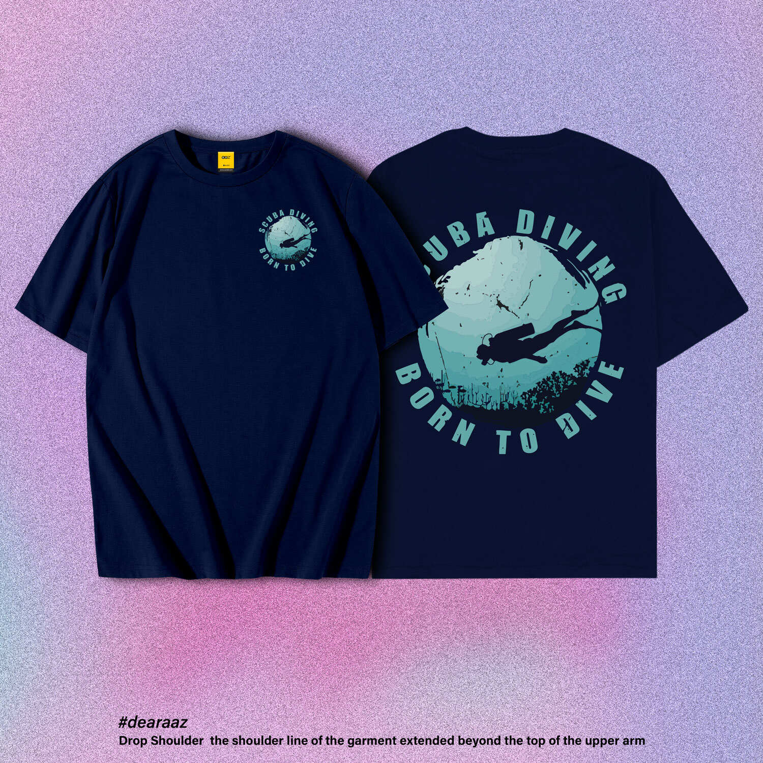 Scuba Diving T-Shirt - Premium Cotton - AAZ Bangladesh