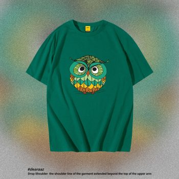 Owl 03 T-Shirt - Premium Cotton - AAZ Bangladesh