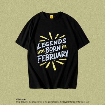 February T-Shirt - Premium Cotton - AAZ Bangladesh