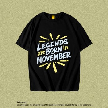 November T-Shirt - Premium Cotton - AAZ Bangladesh