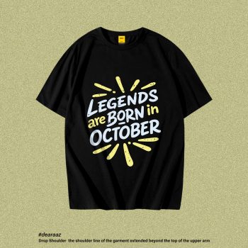 October T-Shirt - Premium Cotton - AAZ Bangladesh