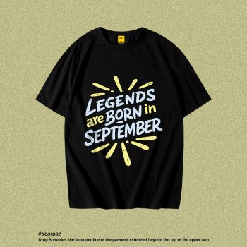 September T-Shirt - Premium Cotton - AAZ Bangladesh